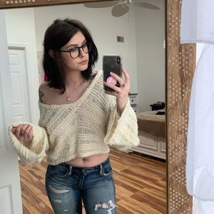 UO Urban Outfitters knit crop sweater